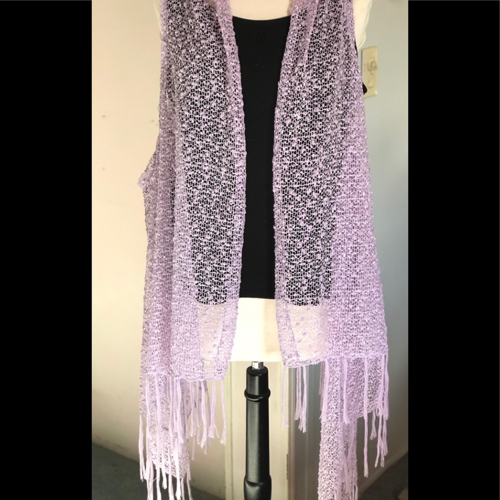 Purple shrug